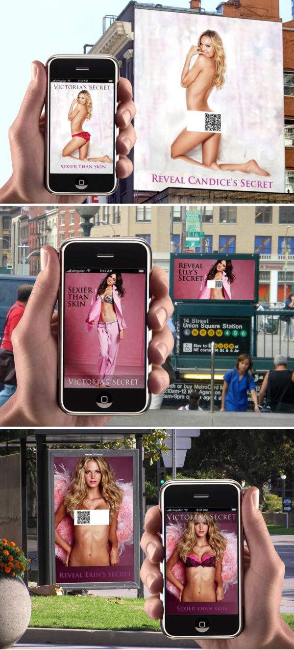 Campagna pubblicitaria curata da M.AD School per Victoria's Secret